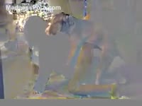 Brown-haired female adores getting fucked into ass by her dog